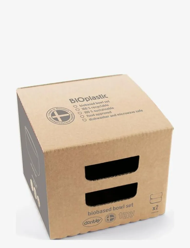 Dantoy TINY BIOBASED BOWL SET - Serveringsset|Barn Mata