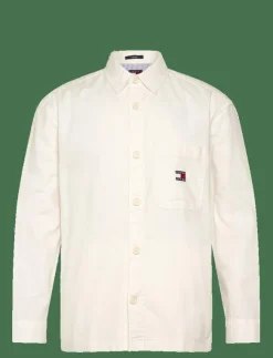 Tommy Jeans Overshirts|TJM COTTON SLUB LS OVERSHIRT EXT - Jackor & rockar