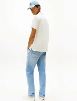 Tommy Jeans TJM LINEN BLEND CAMP SS EXT - Linneskjortor| Skjortor