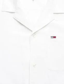 Tommy Jeans TJM LINEN BLEND CAMP SS EXT - Linneskjortor| Skjortor