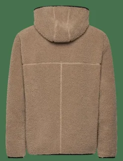 Tommy Jeans Sweatshirts & Huvtröjor|TJM REG BADGE TEDDY ZIP TRU EXT - Mellanlager