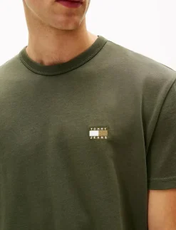 Tommy Jeans T-Shirts|TJM REG BADGE TEE EXT - Kortärmad t-shirt