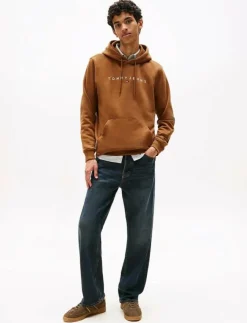 Tommy Jeans Sweatshirts & Huvtröjor|TJM REG LINEAR LOGO HOODIE EXT - Hoodies