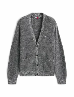 Tommy Jeans Stickat|TJM RLX BADGE MULTI TWIST CARDI - Koftor
