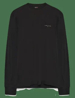 Tommy Jeans TJM SLIM CHEST LINEAR LS TEE EXT - Långärmade t-shirts| T-Shirts