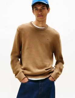 Tommy Jeans Stickat|TJM SLIM ESS SWEATER EXT - Rundhalsad