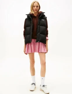 Kvinnor Tommy Jeans Västar|TJW ALASKA GRID DOWN VEST - Vadderade västar