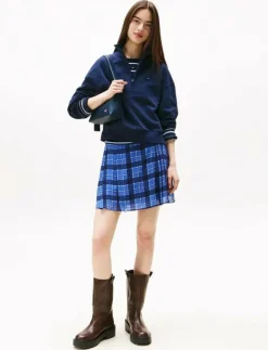Tommy Jeans TJW BXY S-FLAG 1/4 ZIP - Sweatshirts|Kvinnor Sweatshirts
