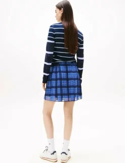 Kvinnor Tommy Jeans Kjolar|TJW CHIFFON PLEATED MINI SKIRT - Korta kjolar