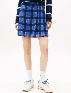 Kvinnor Tommy Jeans Kjolar|TJW CHIFFON PLEATED MINI SKIRT - Korta kjolar