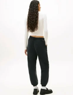 Kvinnor Tommy Jeans T-Shirts & Toppar|TJW SLIM SH IRREGULAR RIB LS - Långärmade toppar