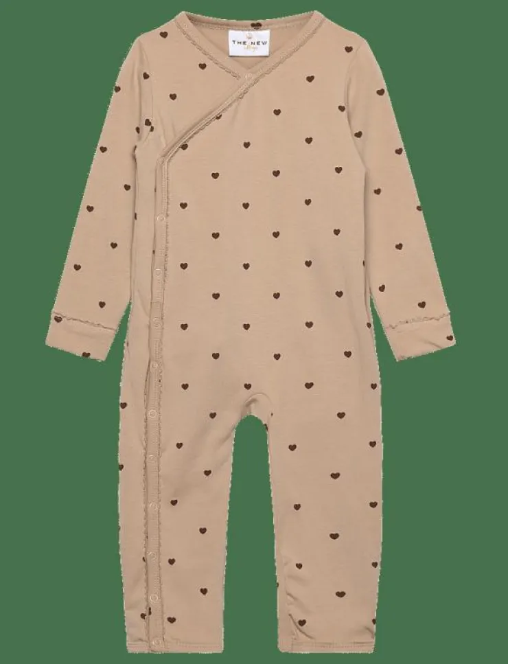 Barn The New Bodysuits|TNSBNova L_S Wrap Jumpsuit - Långärmad bodysuit