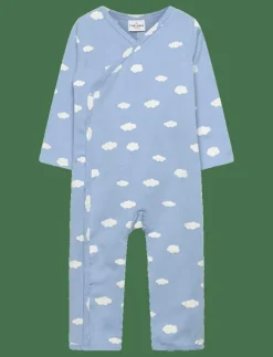 Barn The New Bodysuits|TNSBPaco L_S Wrap Jumpsuit - Långärmad bodysuit