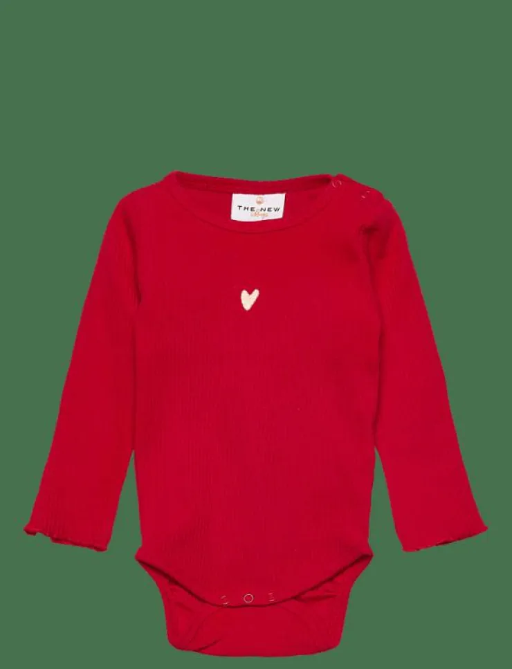 Barn The New Bodysuits|TNSBRianna L_S Rib Body - Långärmad bodysuit