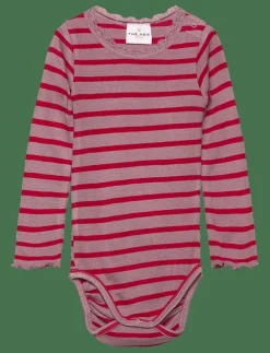 Barn The New Bodysuits|TNSBRie L_S Rib Body - Långärmad body
