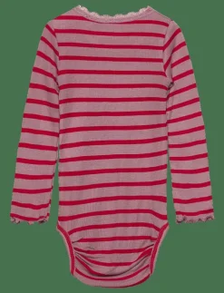 Barn The New Bodysuits|TNSBRie L_S Rib Body - Långärmad body