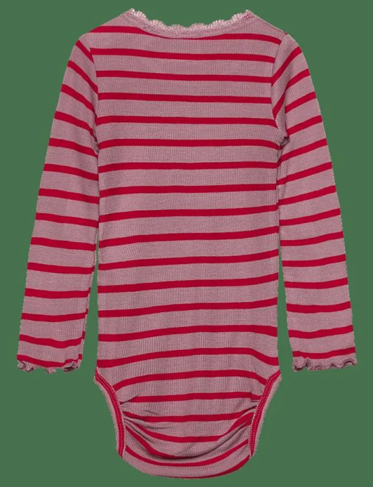 Barn The New Bodysuits|TNSBRie L_S Rib Body - Långärmad body
