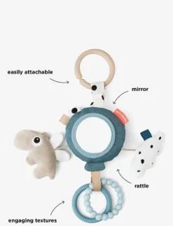 Barn Done by Deer Babyleksaker|Babyleksaker|To go activity mirror Happy clouds - Interaktiva leksaker