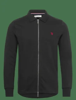 U.S. Polo Assn. Stickat|Sweatshirts & Huvtröjor|TOBEY REG ZI USPA M SWEAT - Full Zip tröjor