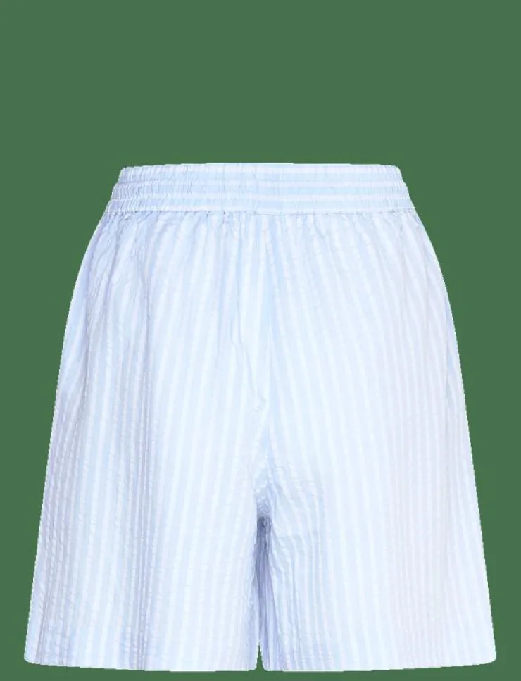 Kvinnor GANT Shorts|TONAL STRIPED SEERSUCKER SHORTS - Casual shorts