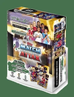 Topps Match Attax CHAMPIONS LEAGUE BOOSTER TIN ASS - Samlarkort|Barn Leksaker|Leksaker