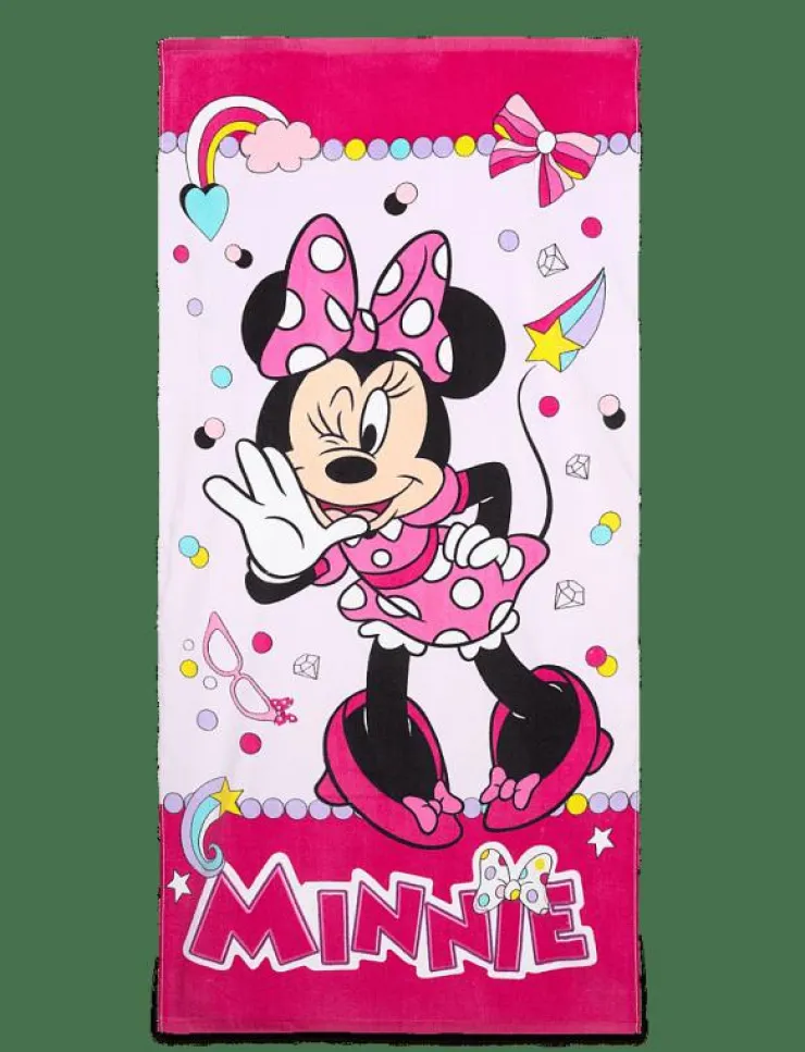 BrandMac Towel Minnie 724 - 70x140 cm - Handdukar|Barn Bada|Bada