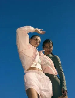 Rethinkit Studios Track Jacket Kia See Trough - Sportjackor|Kvinnor Jackor