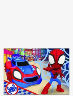 Trefl 4 i 1 12+15+20+24 BIT MARVEL SPIDEY - Klassiska pussel|Barn Pussel & Spel