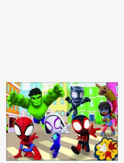 Trefl 4 i 1 12+15+20+24 BIT MARVEL SPIDEY - Klassiska pussel|Barn Pussel & Spel
