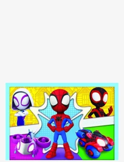 Trefl 4 i 1 12+15+20+24 BIT MARVEL SPIDEY - Klassiska pussel|Barn Pussel & Spel