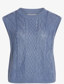 Kvinnor Sirup Copenhagen Västar|Trendy Knitted West - Stickade västar