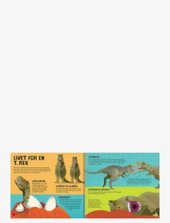 GLOBE T.Rex Læs leg lær - Pedagogisk barnbok|Barn Barnböcker