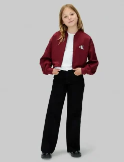 Barn Calvin Klein Jackor|TRICOT BOMER JACKET - Bomberjackor