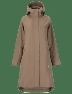 Kvinnor SOS Jackor|Trikora W 2L Long Insulated Jacket - Friluftsjacka