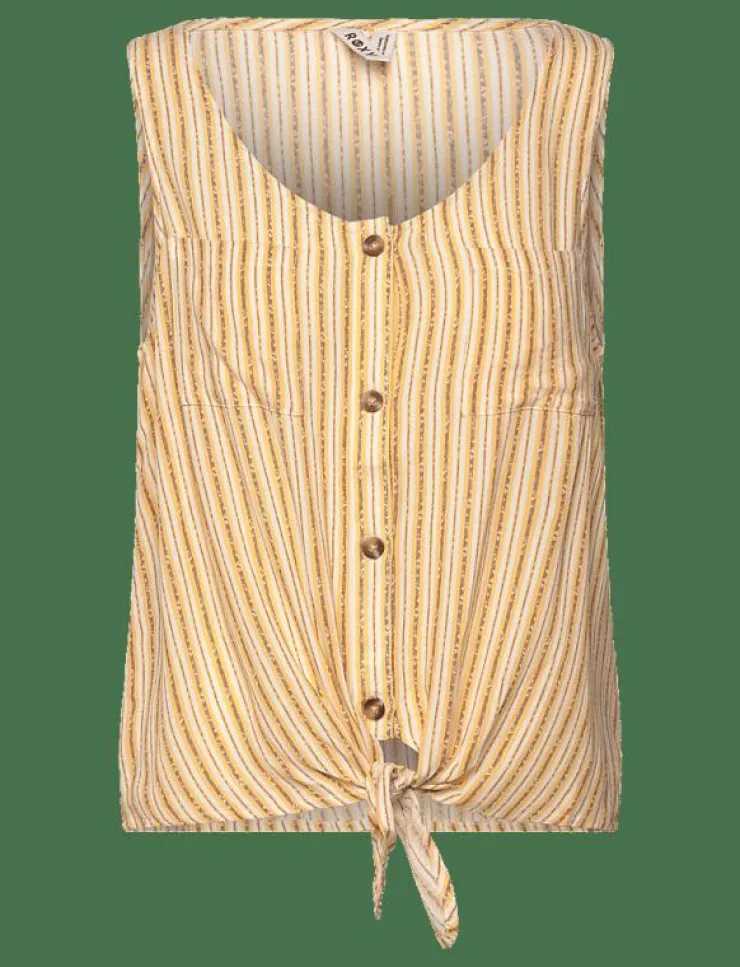 Kvinnor Roxy Toppar & T-Shirts|TROPICAL HILL STRIPE - T-Shirts
