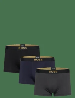 BOSS Trunk 3P Gold Logo G - Boxershorts| Underkläder|Kalsonger