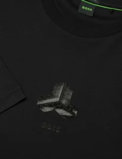 BOSS Toppar & T-Shirts|T-Shirts|TS_Mirror Togn - Långärmade tröjor