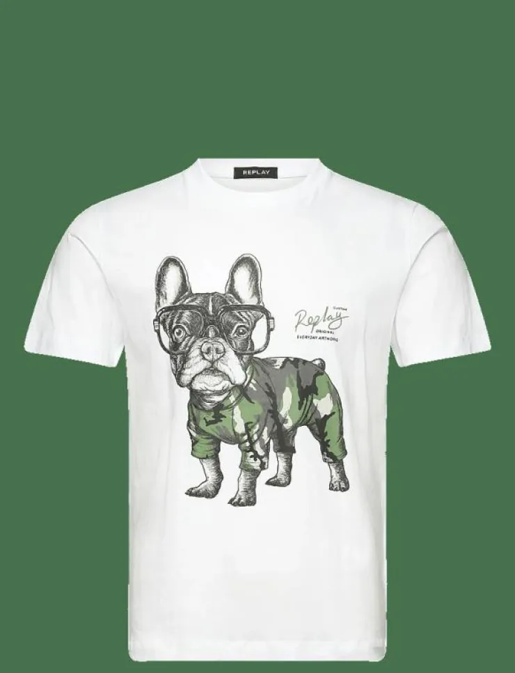 Replay T-Shirt REGULAR - Kortärmad t-shirt| T-Shirts