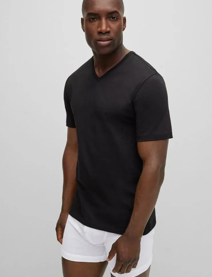 BOSS Kläder|T-Shirts|TShirtVN 3P Classic - Kortärmad t-shirt