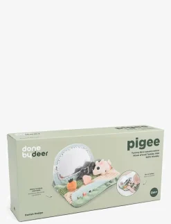Barn Done by Deer Babyleksaker|Babyleksaker|Tummy time sensory mirror Tiny farm - Babygym