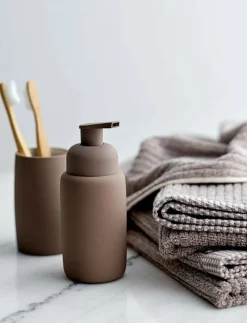 Södahl Tvålpump Mono Taupe - Badrumsinredning| Tandborstar & Tandborsthållare|Tvålpumpar, Tvålkoppar & Tvålfat