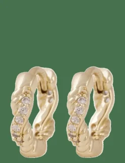 Kvinnor SNÖ of Sweden Smycken|Twist small ring ear - Onesize - Hoops
