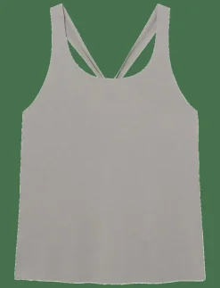 Rethinkit Studios Twisted Basket Top Air - Linnen|Kvinnor Toppar & T-Shirts