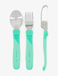 Twistshake Learn Cutlery Stainless Steel 12+m Pastel - Serveringsset|Barn Mata