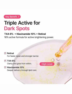 Kvinnor Purito Hudvård|TXA 6 Niacinamide 10 Retinal Serum - Serum