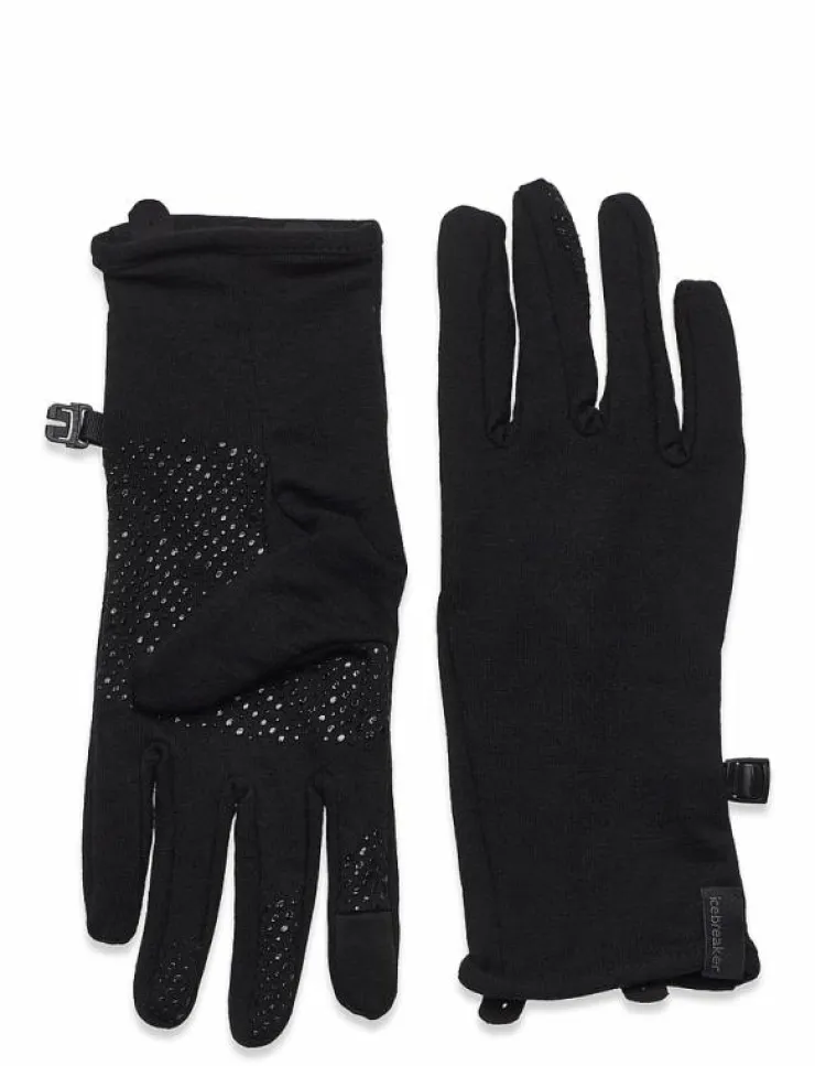 Kvinnor Icebreaker Handskar|Accessoarer|U Quantum Gloves - Fingervantar