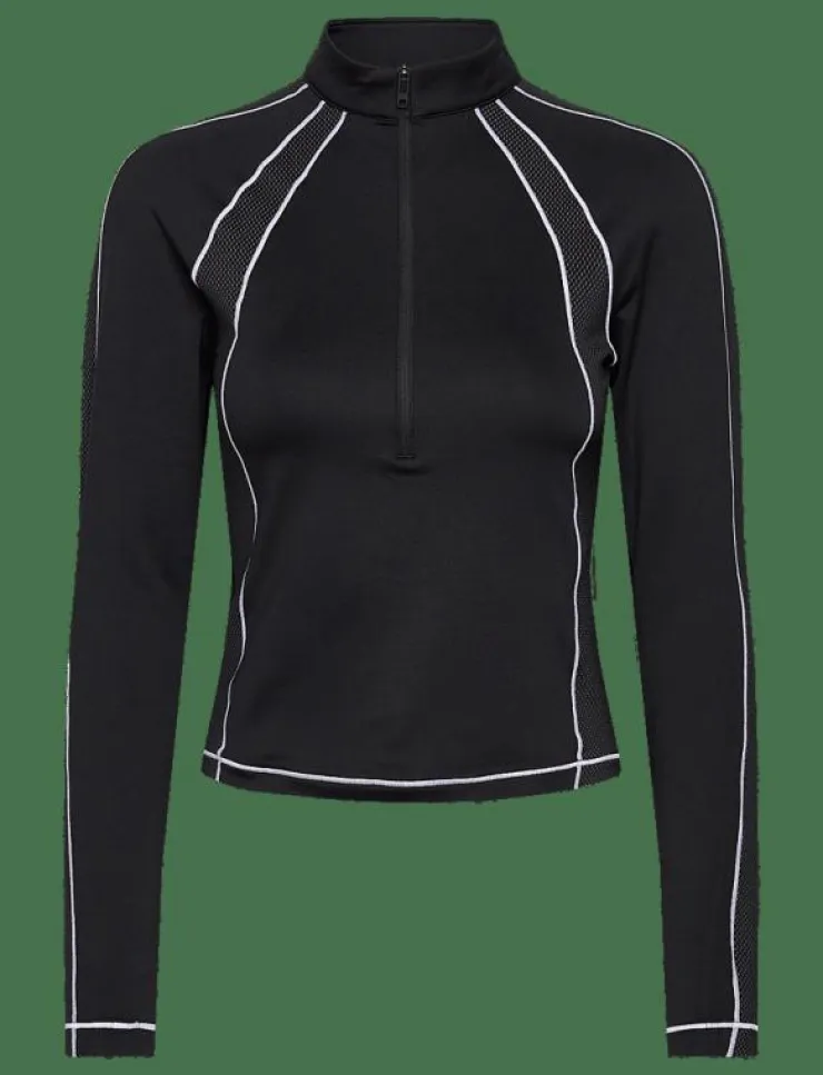 Kvinnor Under Armour Toppar & T-Shirts|UA ColdGear Novelty 1/2 Zip - Långärmade tröjor