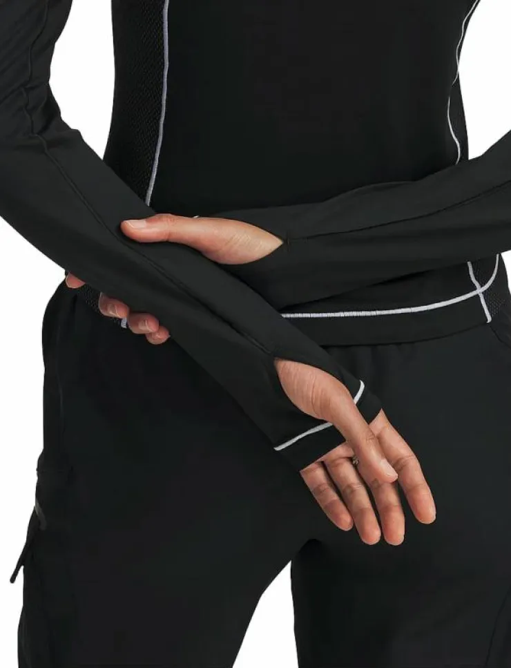 Kvinnor Under Armour Toppar & T-Shirts|UA ColdGear Novelty 1/2 Zip - Långärmade tröjor