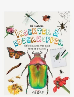Barn GLOBE Barnböcker|Ud i naturen Insekter & edderkopper - Pedagogisk barnbok
