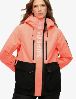 Kvinnor Superdry Sport Jackor|ULTIMATE FREESTYLE SKI JACKET - Skidjackor